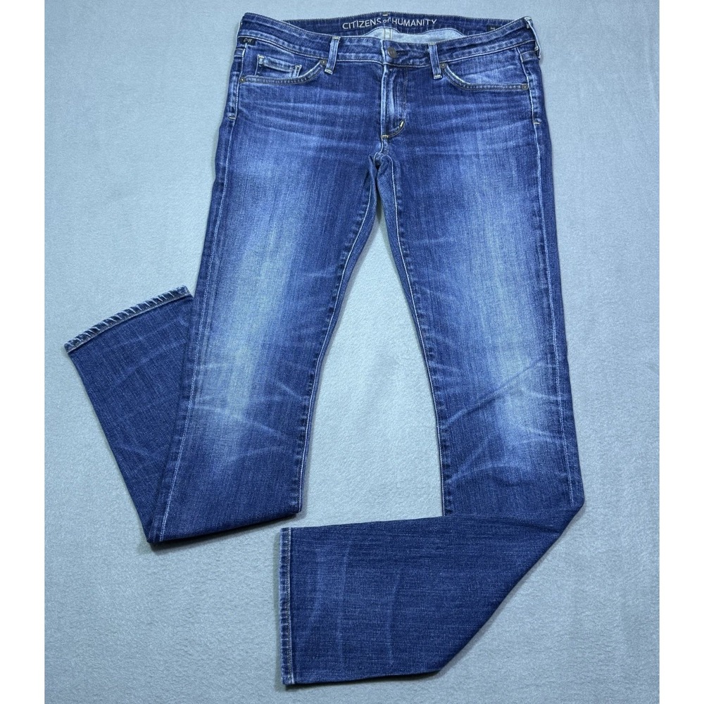 Citizens of Humanity Jeans Womens 30x33 Jett Lowrise Slim Leg Made In USA Modern